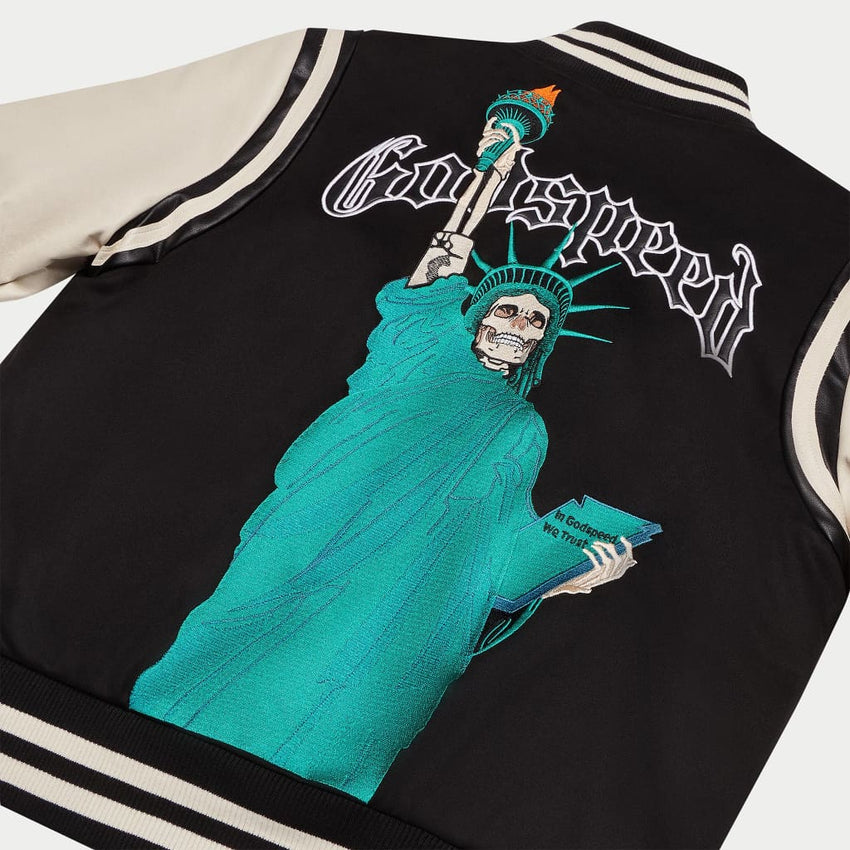I.G.W.T Varsity Jacket (White Sleeves) - Varsity Jacket