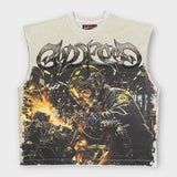 Steel Sharpens Steel Sleeveless (Slate Grey)