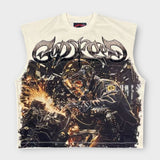 Steel Sharpens Steel Sleeveless (Bone)