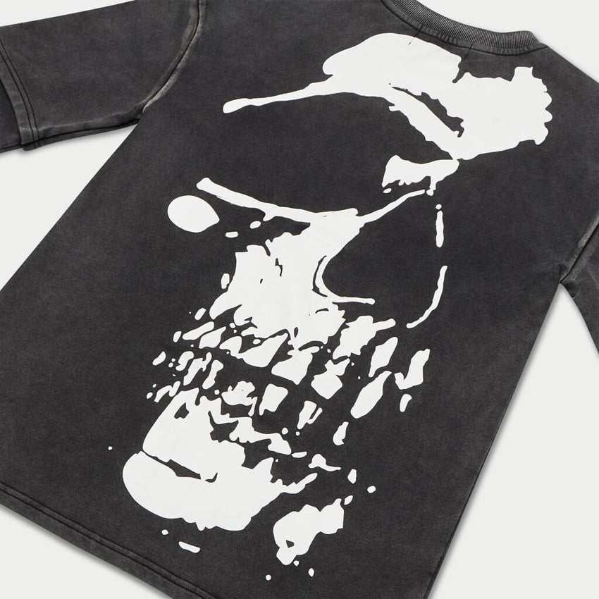 Skulled Double Layer Long Sleeve