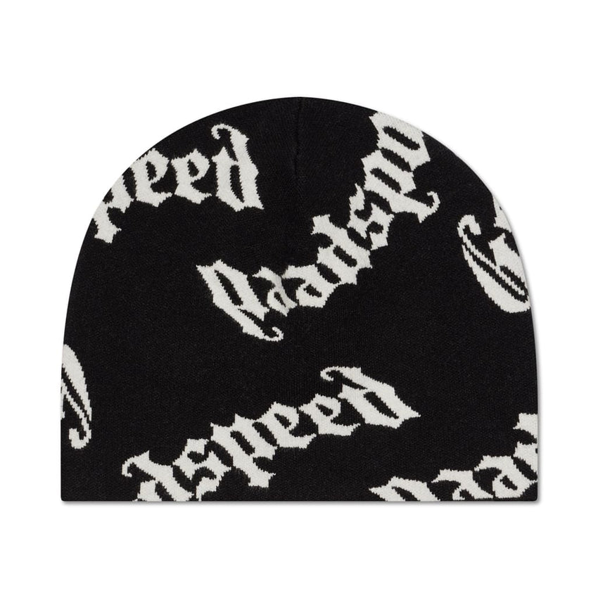 OG logo Beanie (BLACK WHITE) - BLACK - HAT