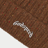 Og Logo Emblem Beanie (Brown Speckle) - BROWN - HAT