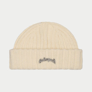 Og Logo Emblem Beanie - CREME - HAT