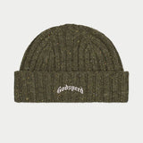 Og Logo Emblem Beanie (Olive Speckle) - OLIVE - HAT