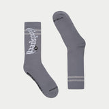 OG LOGO STRIPE SOCK - GREY - SOCKS