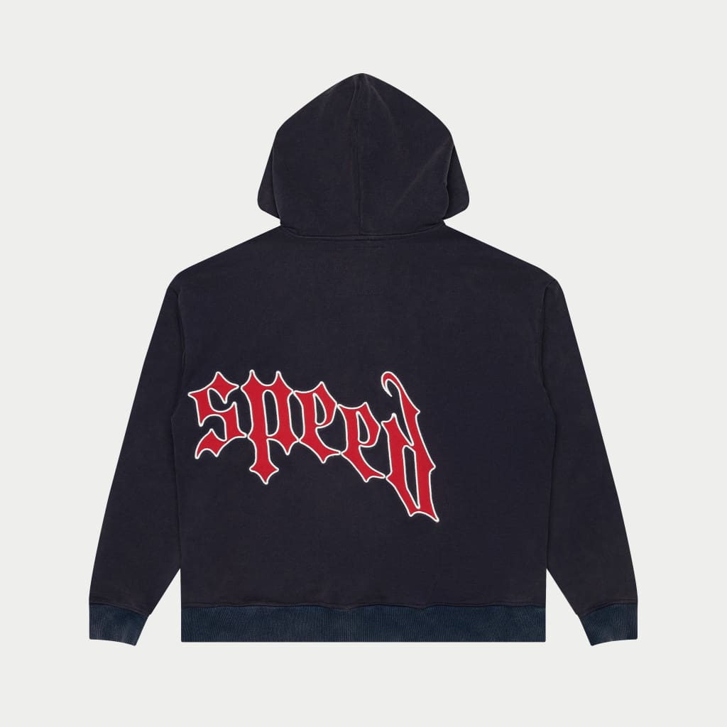 GODSPEED NEW YORK - OG Logo Sweatsuit V2 (Navy/Red)