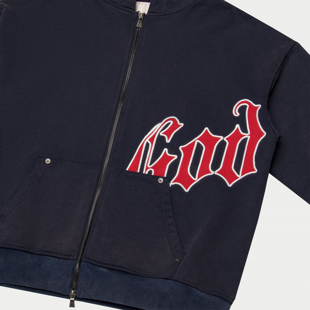 GODSPEED NEW YORK - OG Logo Sweatsuit V2 (Navy/Red)
