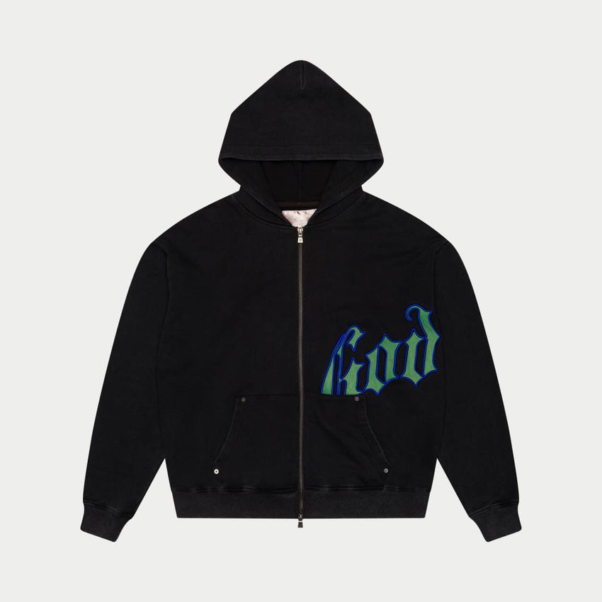 OG Logo Sweatsuit (Black/Blue/Green)