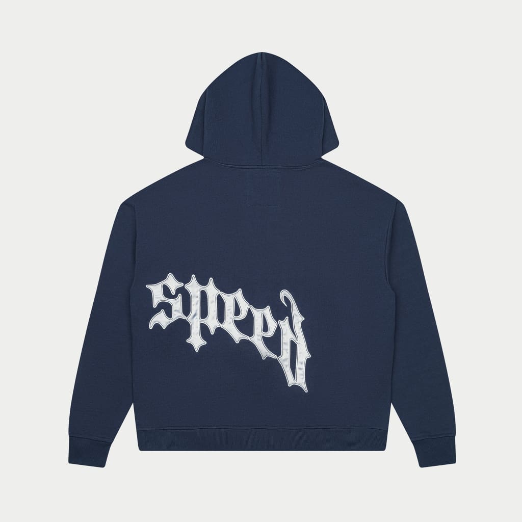 GODSPEED NEW YORK - OG Logo Sweatsuit V2 (Navy/Silver) GODSPEED NEW YORK - OG Logo Sweatsuit V2 (Navy/Silver)