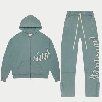 OG Logo Sweatsuit (Sea Foam Washed)