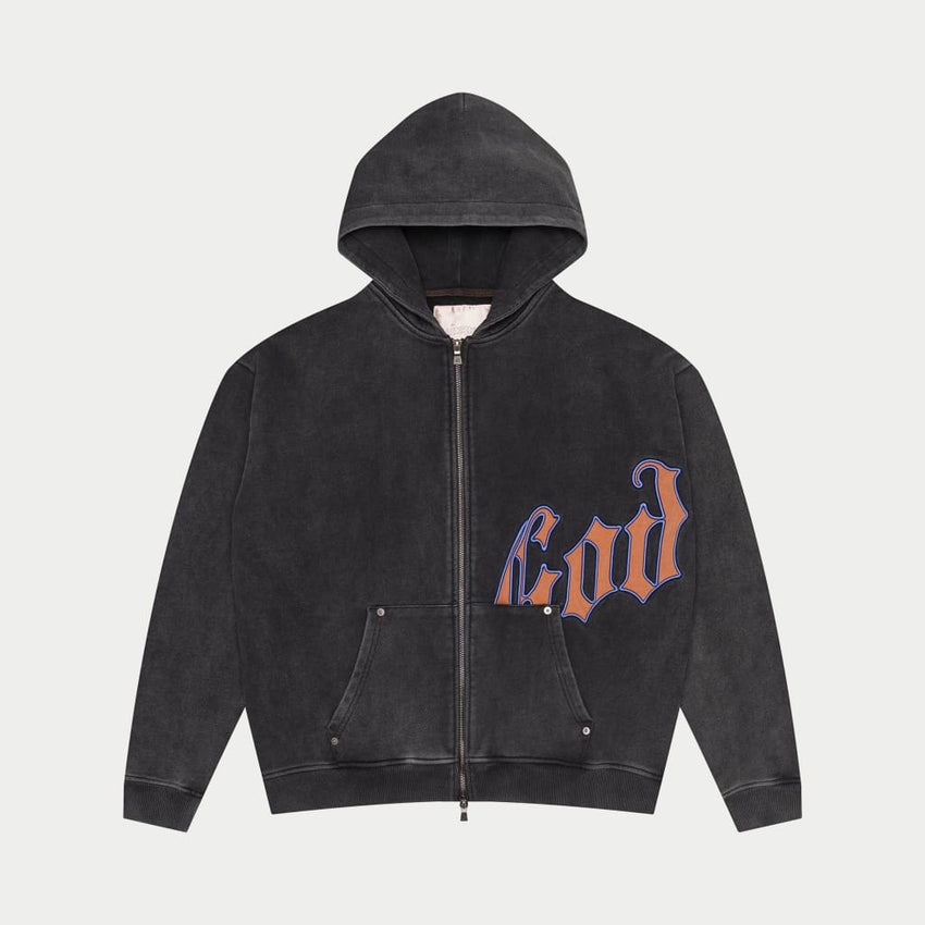 OG Logo Sweatsuit V2 (Vintage Black & Orange)