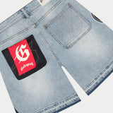 Patchwork Denim Shorts V2 - SHORTS