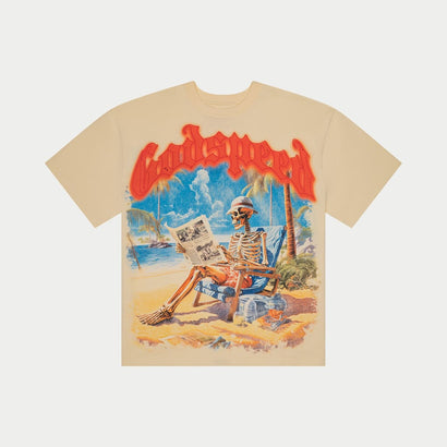 Permanent Vacation T-Shirt (Creme) - T-Shirt