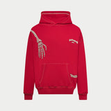 R.O.D Hoodie Red/White stitching - HOODIE