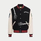 R.O.D Varsity Jacket V2 (BLK/RED) - Varsity Jacket