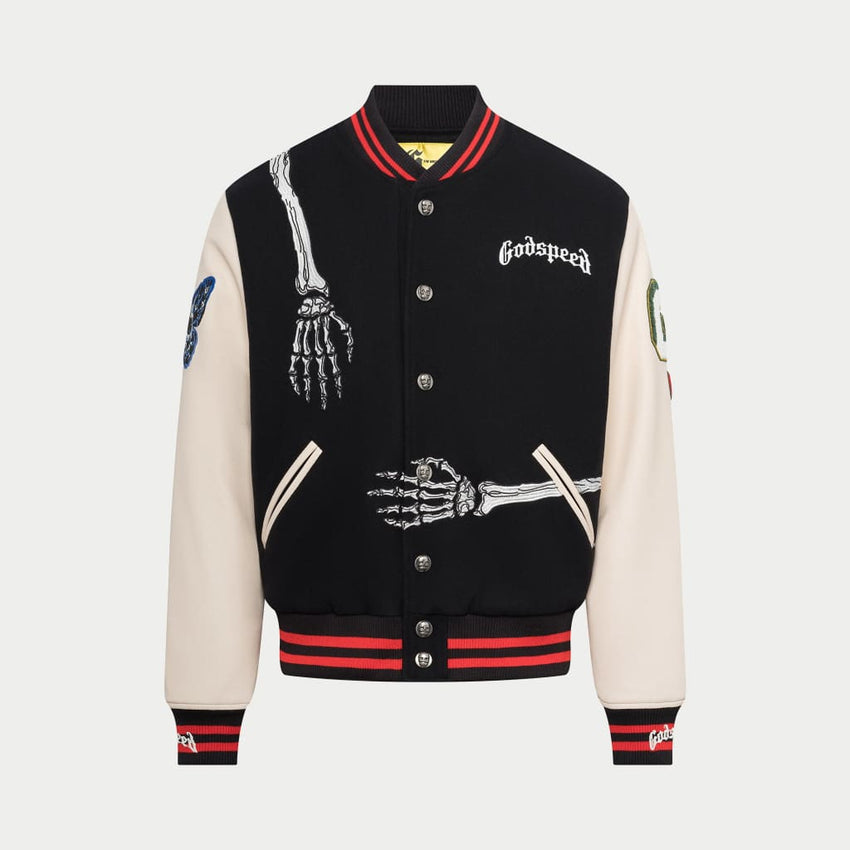 R.O.D Varsity Jacket V2 (BLK/RED) - Varsity Jacket