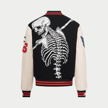 R.O.D Varsity Jacket V2 (BLK/RED) - Varsity Jacket