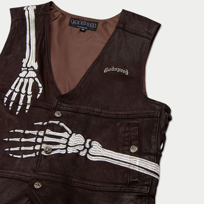 R.O.D Wax Denim Vest - HOODIE