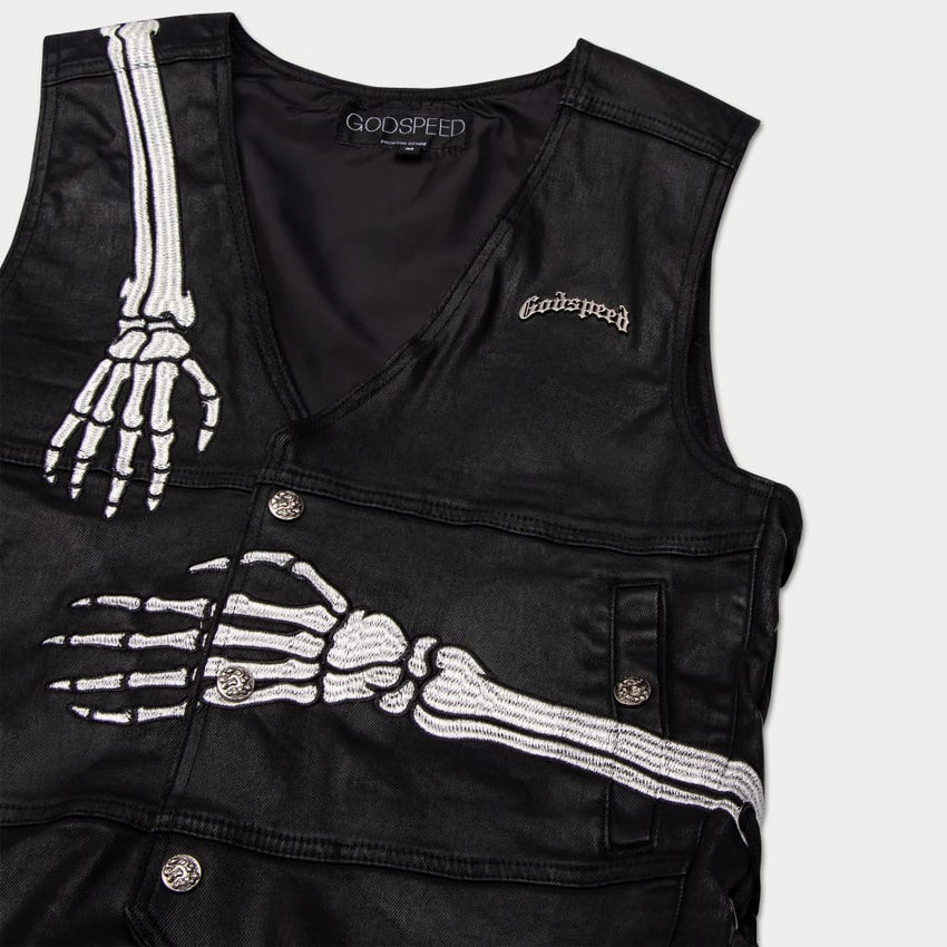 R.O.D Wax Denim Vest - HOODIE