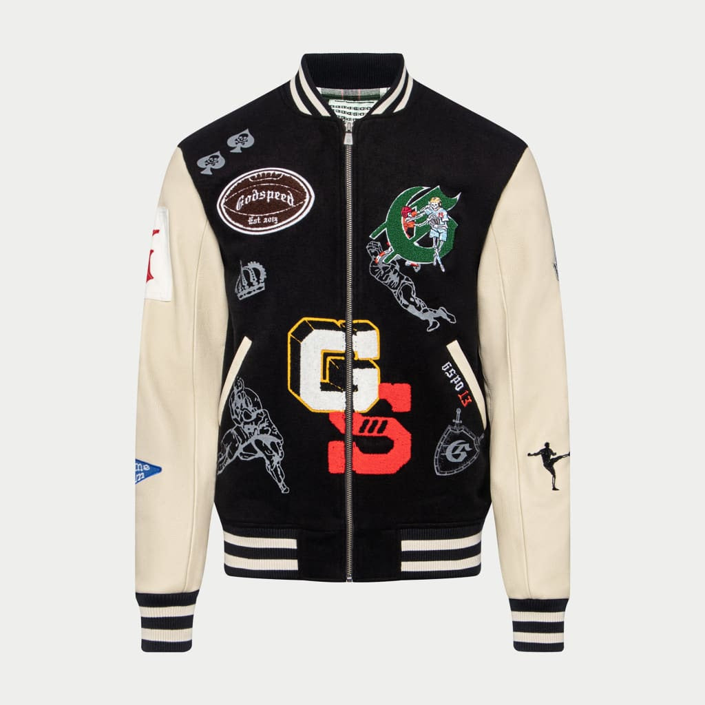 GODSPEED NEW YORK - Rugby Club Letterman