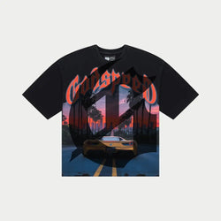 Sunset BLVD (Black Wash) T-Shirt