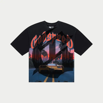 Sunset BLVD (Black Wash) T-Shirt
