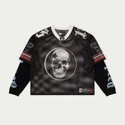 TD Double Sleeve Jersey (Black/Red) - T-Shirt