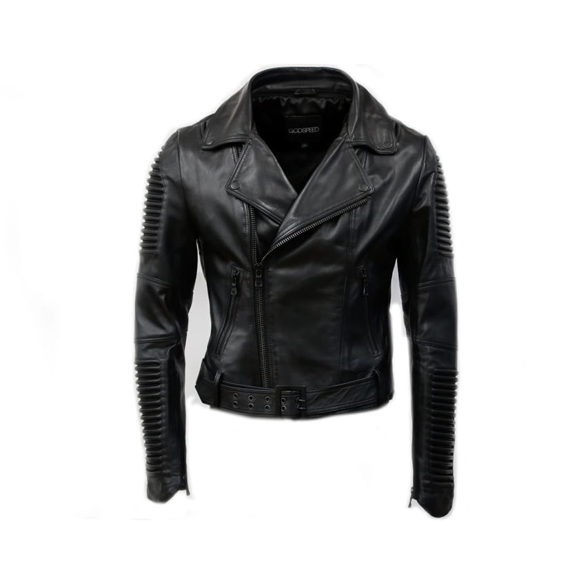 Women Moto Jacket ( Triple Black ) LEATHER JACKET