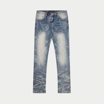 Godspeed Paisley Denim - DENIM