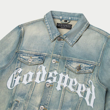 GS 4ever Denim Jacket - BLUE / S - DENIM