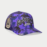 GS FOREVER CAMO TRUCKER HAT (GRAPE)