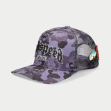 GS FOREVER CAMO TRUCKER HAT (SMOKE)