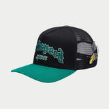 GS FOREVER TRUCKER HAT BLACK/GREEN