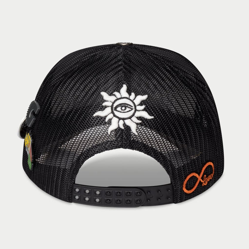 GS FOREVER TRUCKER HAT (Black/Yellow)