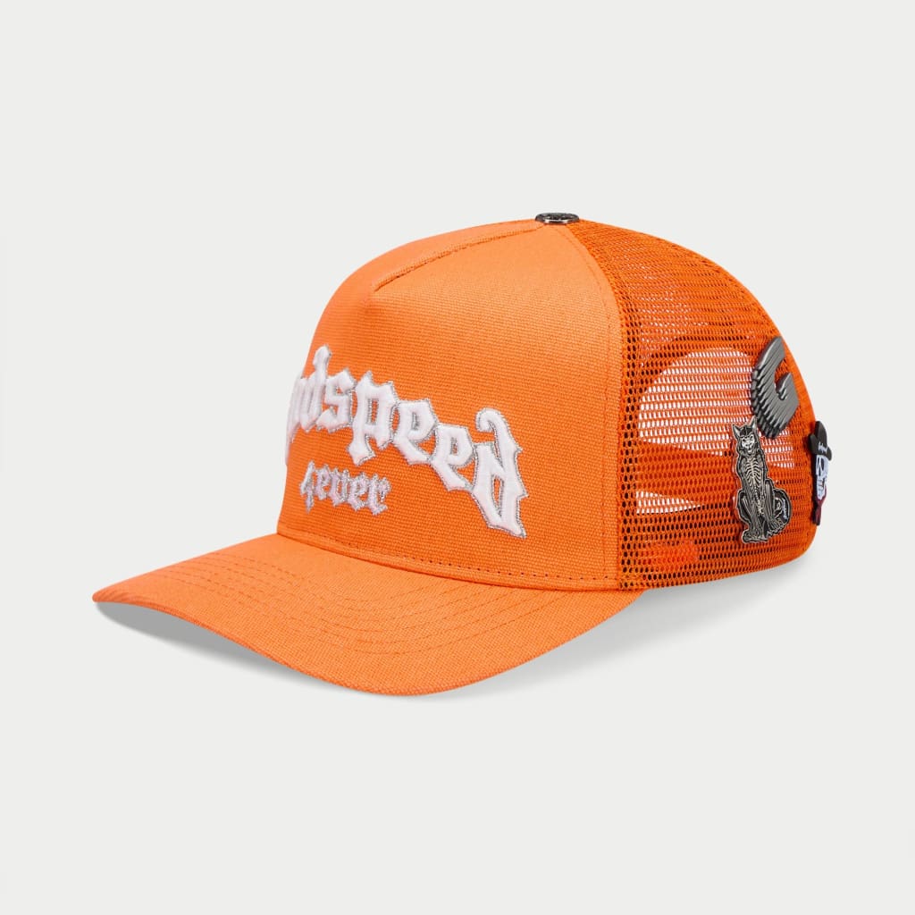 GODSPEED NEW YORK - GS FOREVER TRUCKER HAT (Citrus)