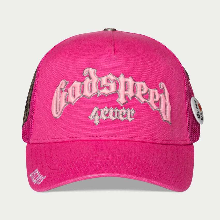 GS FOREVER TRUCKER HAT (Pink)