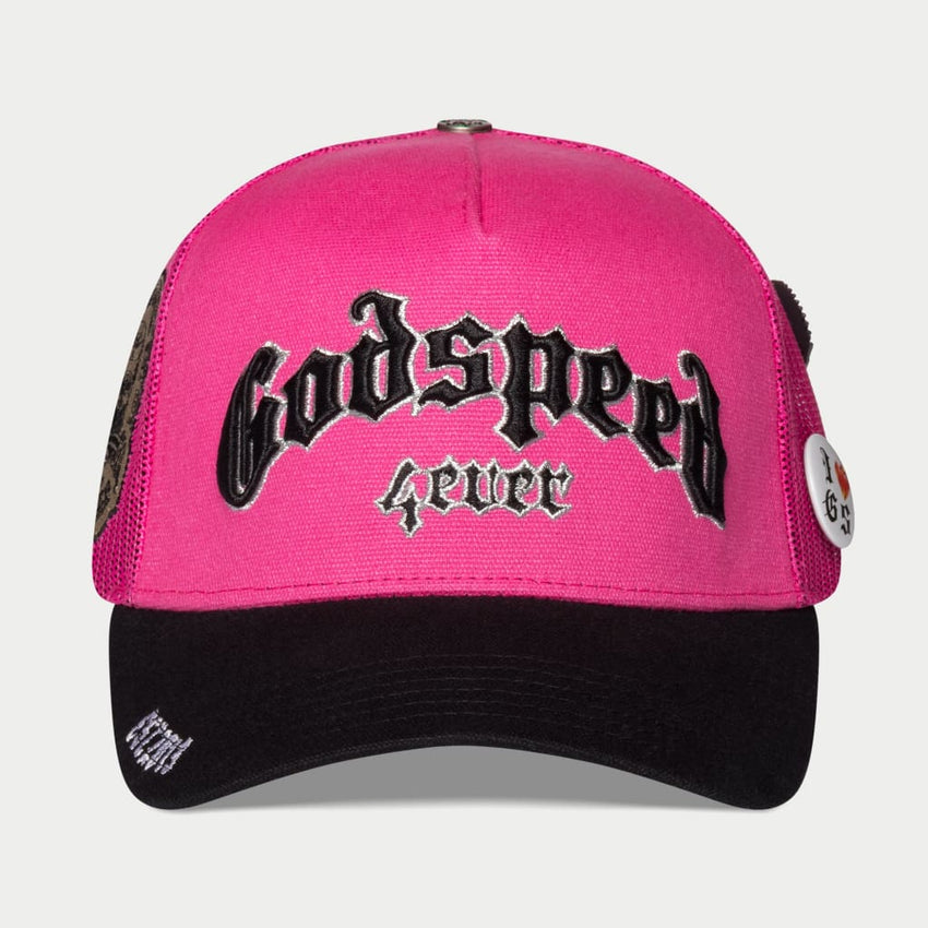 GS FOREVER TRUCKER HAT (Pink/Black)