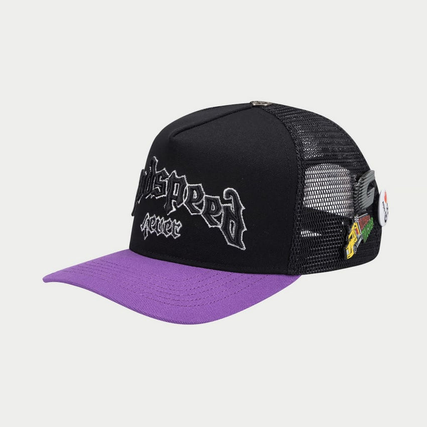 GS FOREVER TRUCKER HAT PURPLE/BLACK