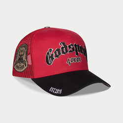 GS FOREVER TRUCKER HAT (Red/Black)