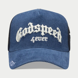 GS FOREVER TRUCKER HAT (NAVY CORDUROY)