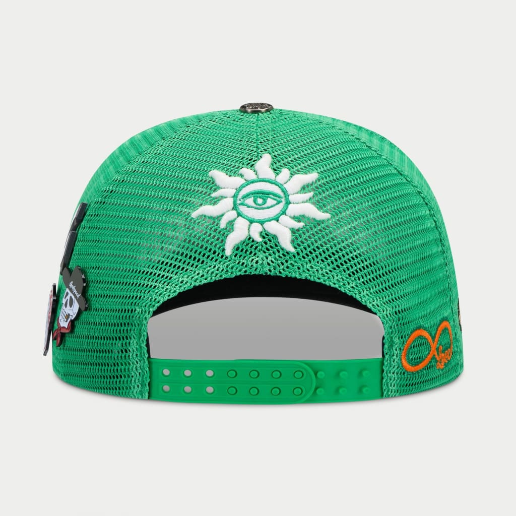 GODSPEED NEW YORK - GS FOREVER TRUCKER HAT (Shamrock)