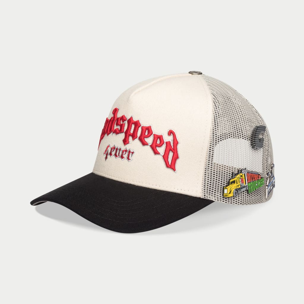 GODSPEED NEW YORK - GS FOREVER TRUCKER HAT (White/Black)