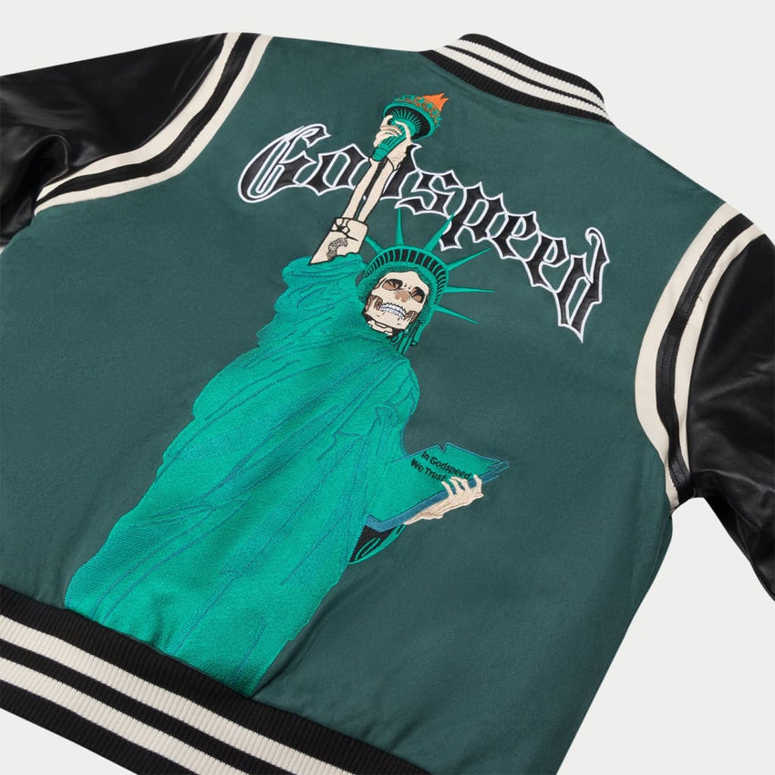I.G.W.T Varsity Jacket (Green/Black) - Varsity Jacket