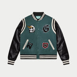 I.G.W.T Varsity Jacket (Green/Black) - Varsity Jacket
