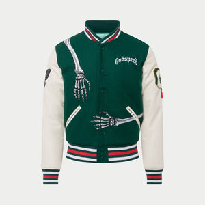 R.O.D Varsity Jacket (Hunter Green) - Varsity Jacket