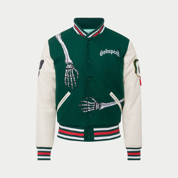 R.O.D Varsity Jacket (Hunter Green) - Varsity Jacket