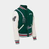 R.O.D Varsity Jacket (Hunter Green) - Varsity Jacket