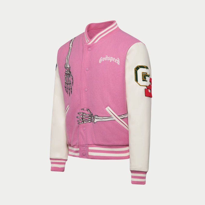 R.O.D Varsity Jacket (PINK) - Varsity Jacket