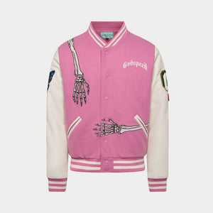 R.O.D Varsity Jacket (PINK) - Varsity Jacket