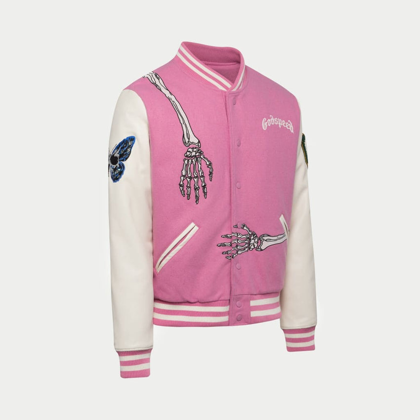 R.O.D Varsity Jacket (PINK) - Varsity Jacket